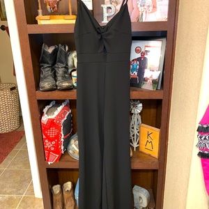 Spaghetti Strap, Flare Pant Jumpsuit